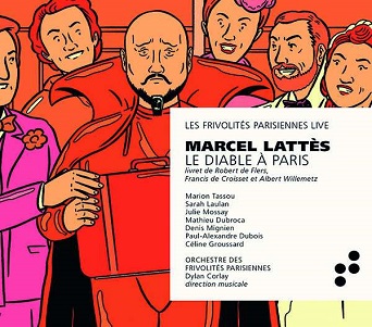 Cover van Orchestre Des Frivolites Parisiennes – Marcel Lattis: Le Diable a Paris