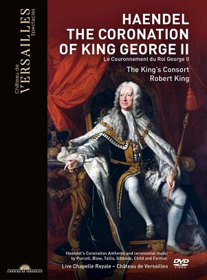 Cover van King's Consort & Robert King – Haendel: the Coronation of King George Ii
