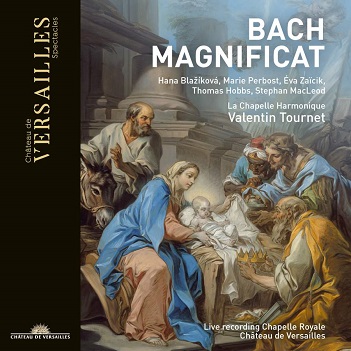 Cover van Blazikova, Hana & Marie Perbost & Eva Zaicik & La Chapelle Harmonique & Valentin Tournet – Bach: Magnificat