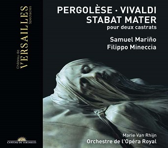 Cover van Marino, Samuel – Pergolesi & Vivaldi: Stabat Mater Pour Deux Castrats