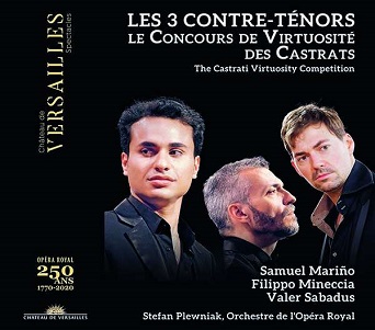 Cover van Plewniak, Stefan – Les 3 Contre-Tenors: Le Concours De Virtuosite Des Castrats