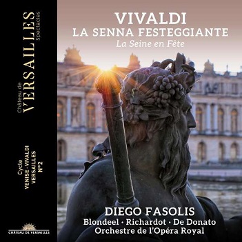 Cover van Fasolis, Diego – Vivaldi: La Senna Festeggiante