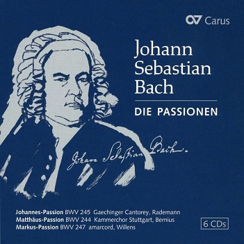 Cover van Johann Sebastian Bach – Passions