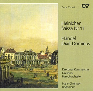 Cover van Heinichen – Missa No.11/Dixit Dominus
