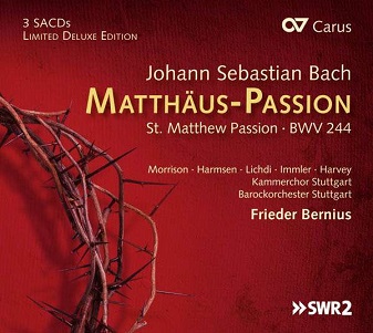 Cover van Gardiner, John Eliot & Monteverdi Choir & English Baroque Soloists – Bach: Matthaus-Passion - Bwv244