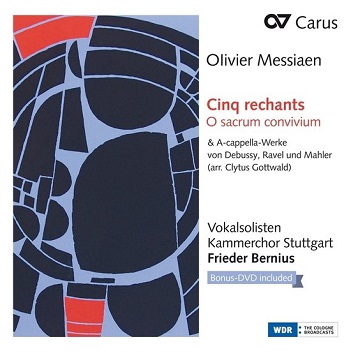 Cover van Vokalsolisten Kammerchor Stuttgart – Cinq Rechants: O Scrum Convivium