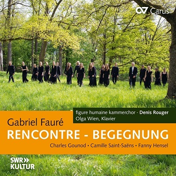 Cover van Figure Humaine Kammerchor – Faure, Saint-Saens & Gounod: Rencontre - Begegnung: Choral Works