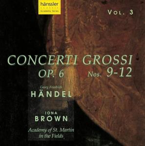 Cover van Brown, Iona – Handel: Concerti Grossi Op. 6 Nos. 9-12