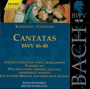 Cover van Zimmermann, Frank Peter – Cantatas Bwv46-48