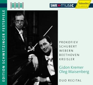 Cover van Kremer, Gidon/Oleg Maisenberg – Duo Recital-Edition Schwetzinger Festival