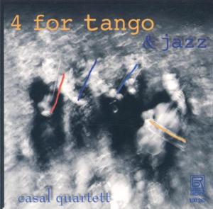 Cover van Casal Quartet Zurich – Gershwin: 4 For Tango & Jazz