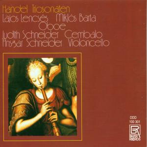 Cover van Lencses, Lajos & Miklos Barta & Judith Schneider – Handel: Trio Sonatas
