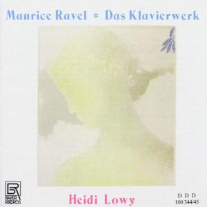 Cover van Lowy, Heidi – Ravel: Piano Works