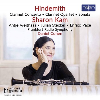 Cover van Kam, Sharon – Hindemith: Clarinet Works