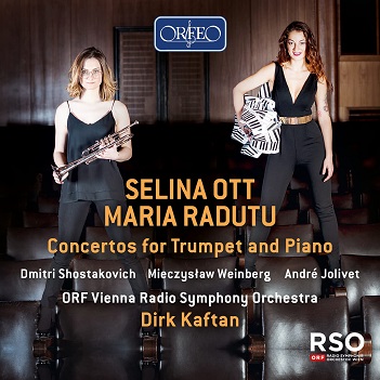 Cover van Ott, Selina – Concertos For Trumpet and Piano