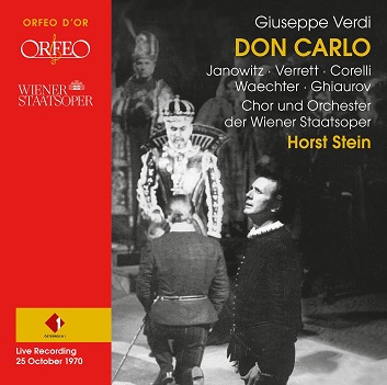 Cover van Gruberova, Edita – Verdi: Don Carlo - Live Recording From 1970