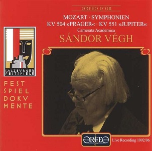 Cover van Mozart, Wolfgang Amadeus – Symphony Kv504 & Kv551