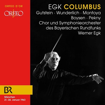 Cover van Chor Und Symphonieorchester Des Bayerischen Rundfunks – Egk: Columbus
