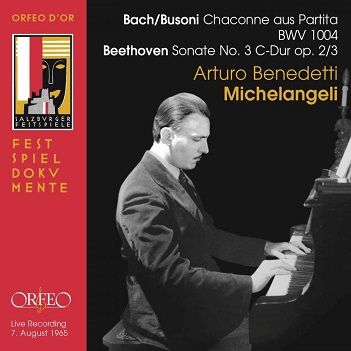 Cover van Bach – Chaconne Aus Partita Bwv1004/Piano Sonata No.3 Op.2/3