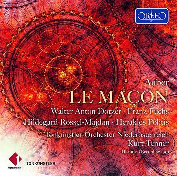 Cover van Auber, D.F.E. – Le Macon