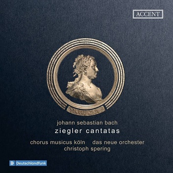 Cover van Spering, Christoph – Johann Sebastian Bach: Ziegler Cantata