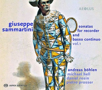 Cover van Sammartini, G. – Sonatas For Recorder and Basso Continuo