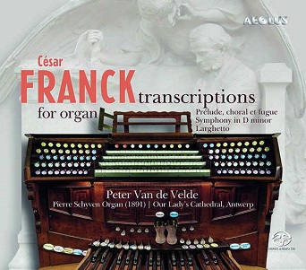 Cover van Velde, Peter Van De – Franck Transcriptions For Organ