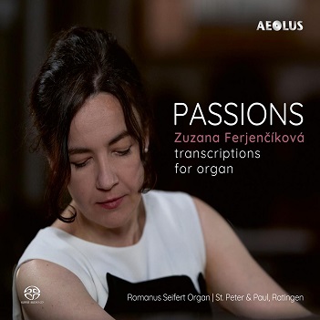 Cover van Ikova, Zuzana Ferjen – Beethoven, Liszt & Mozart: Passions - Transcriptions For Organ