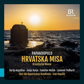 Cover van Chor Des Bayerischen Rundfunks & Ivan Repusic & Darija Augustan – Papandopulo: Hrvatska Misa
