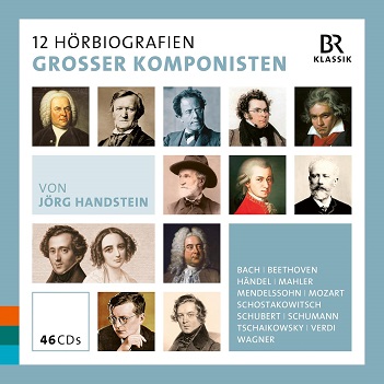 Cover van Heidenreich, Gert – 12 Audio Biographies of Great Composers