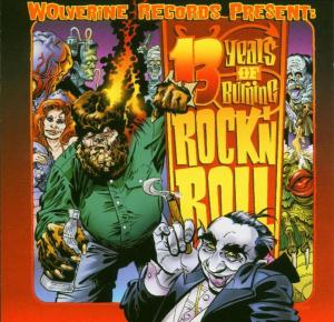 Cover van V/A – 13 Years Burning Rock'n'