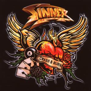 Cover van Sinner – Crash & Burn