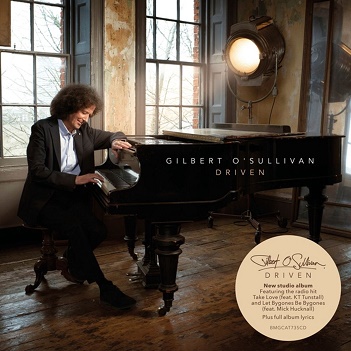 Cover van Gilbert Osullivan – Driven (Limited Clear Vinyl)