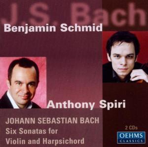 Cover van Zimmermann, Frank Peter – Sonatas For Violin & Harpsichord