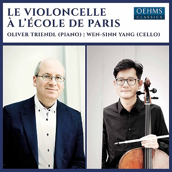 Cover van Yang, Wen-Sinn – Le Violoncelle a L'ecole De Paris
