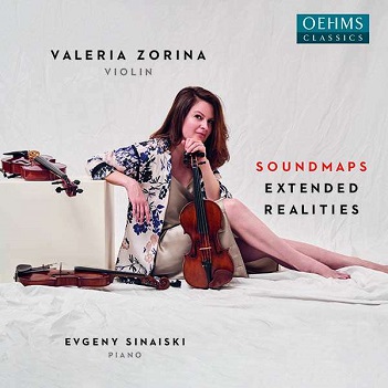Cover van Zorina, Valeria & Evgeni Sinaiski – Soundmaps Extended Realities