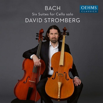 Cover van Stromberg, David – Bach: Suites For Cello Solo