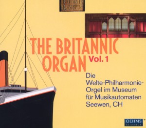 Cover van Rumsey, Donald – Britannic Organ Vol.1