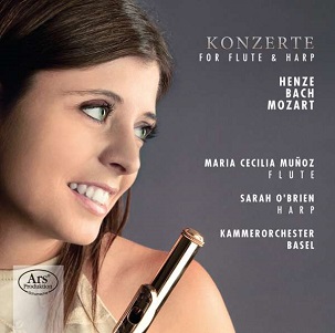 Cover van Ensemble Dissonanzen – Concerts For Flute & Harp