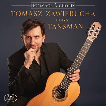 Cover van Zawierucha, Tomasz – Hommage a Chopin: Selected Guitar Works