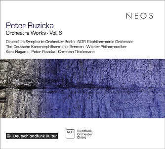 Cover van V/A – Peter Ruzicka: Orchestra Works Vol. 6