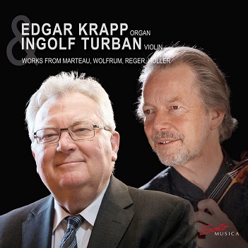 Cover van Krapp, Edgar – Marteau, Wolfrum, Reger & Holler: Organ Works