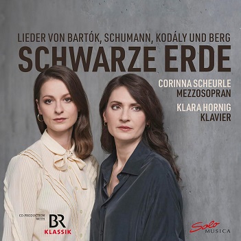 Cover van Scheurle, Corinna – Schwarze Erde: Lieder