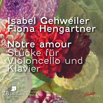 Cover van Hengartner, Fiona – Notre Amor: Pieces For Violoncello and Piano