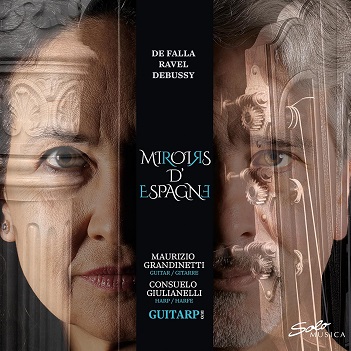 Cover van Guitarp Duo – Debussy, Ravel & De Falla: Miroirs D Espagne