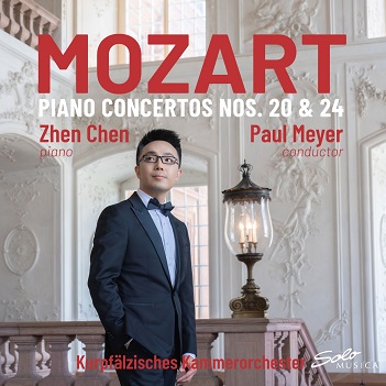 Cover van Chen, Zhen – Mozart Piano Concerto Nos 20 and 24