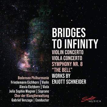 Cover van Schneider, Enjott – Bridges To Infinity - Works By Enjott Schneider
