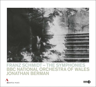 Cover van Bbc National Orchestra of Wales & Jonathan Berman – Franz Schmidt: Symphonies