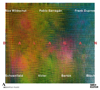 Cover van Dupree, Frank – Bartok, Bloch & Vivier: Balagan