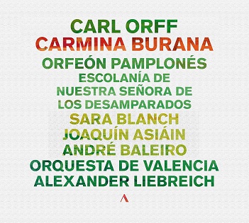 Cover van Orfeon Pamplones – Carl Orff: Carmina Burana